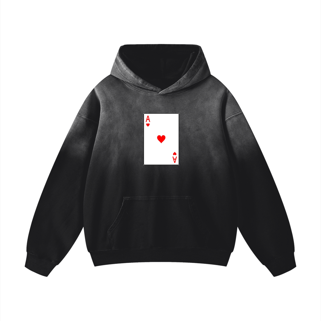 Card-barajas Heavyweight Oversized Hoodie | Sunfade Washed, Premium Cotton.