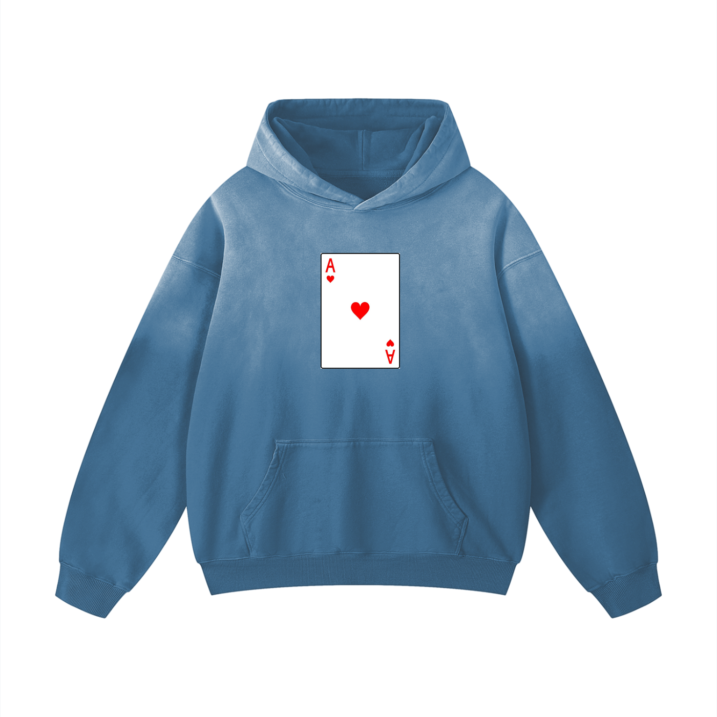 Card-barajas Heavyweight Oversized Hoodie | Sunfade Washed, Premium Cotton.