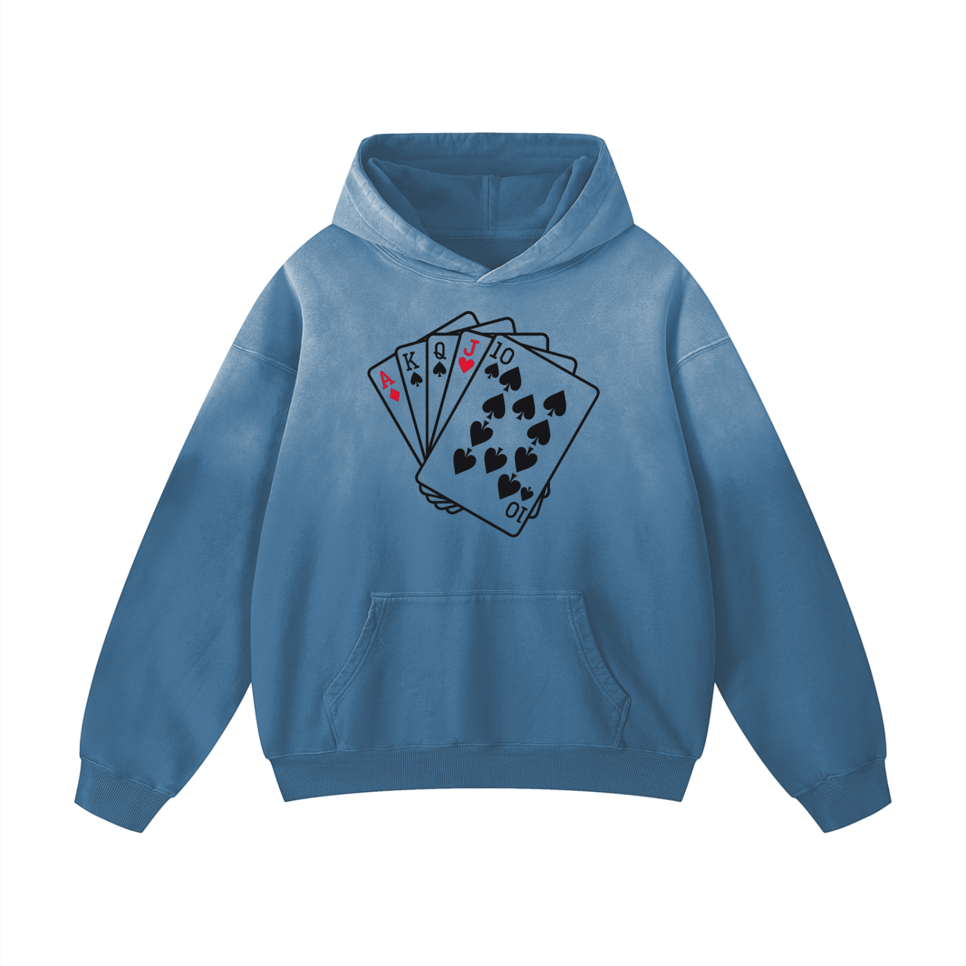 Card-Barajas Heavyweight Oversized Hoodie | Sunfade Washed, Premium Cotton.