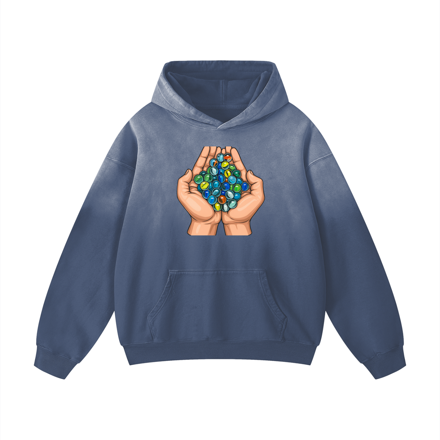 Canicas Heavyweight Oversized Hoodie | Sunfade Washed, Premium Cotton.