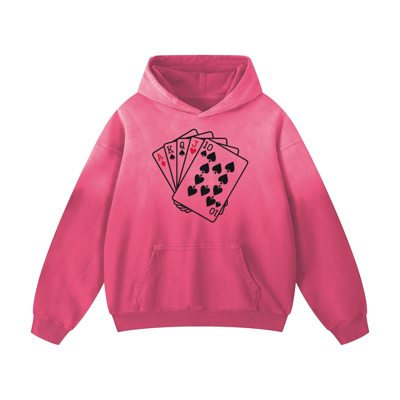 Card-Barajas Heavyweight Oversized Hoodie | Sunfade Washed, Premium Cotton.