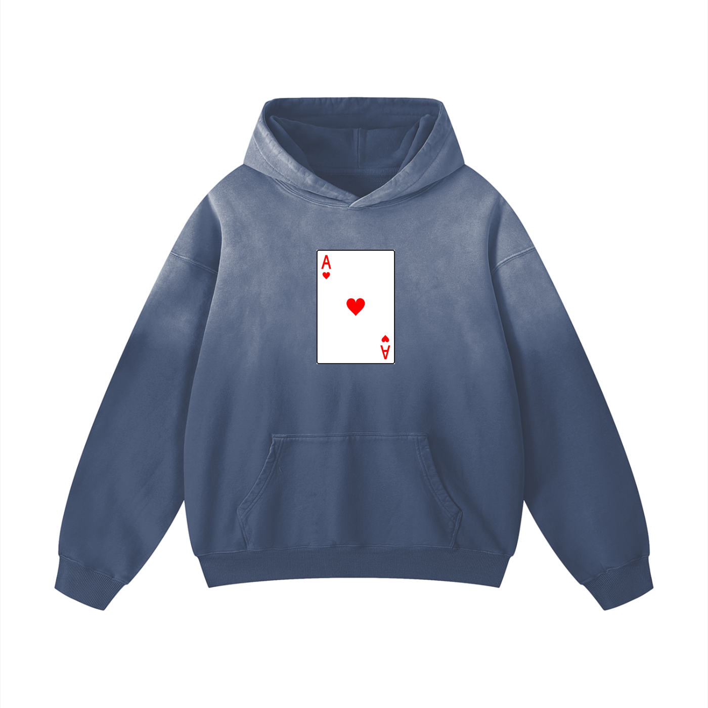 Card-barajas Heavyweight Oversized Hoodie | Sunfade Washed, Premium Cotton.